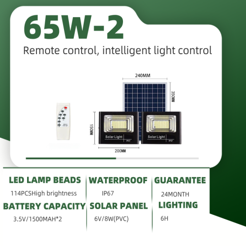 Solar Garden Lights Waterproof Outdoor Solar Lamp for Garden SMD IP67 100w 300w 400w 500w 1000w Solar Led Garden Light